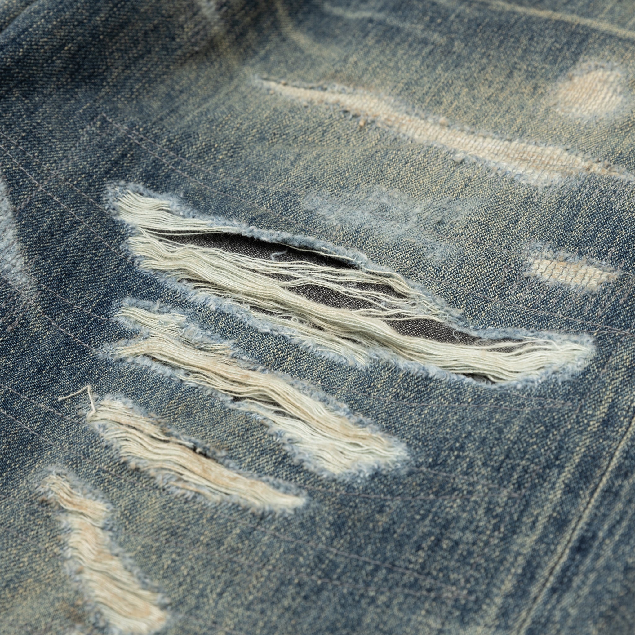 SAVAGE DENIM DP BASIC PANTS - 4