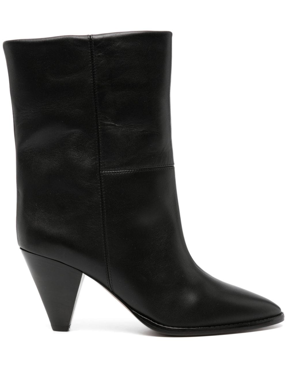 ISABEL MARANT Dylvee 80mm pointed-toe boots - Black