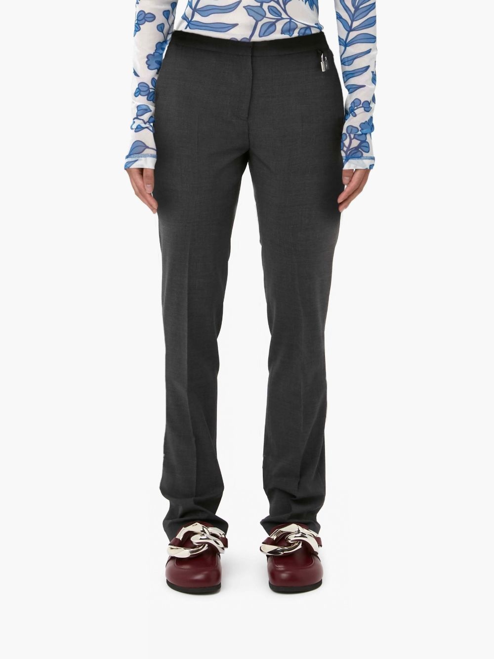SLIM LEG TROUSERS - 2