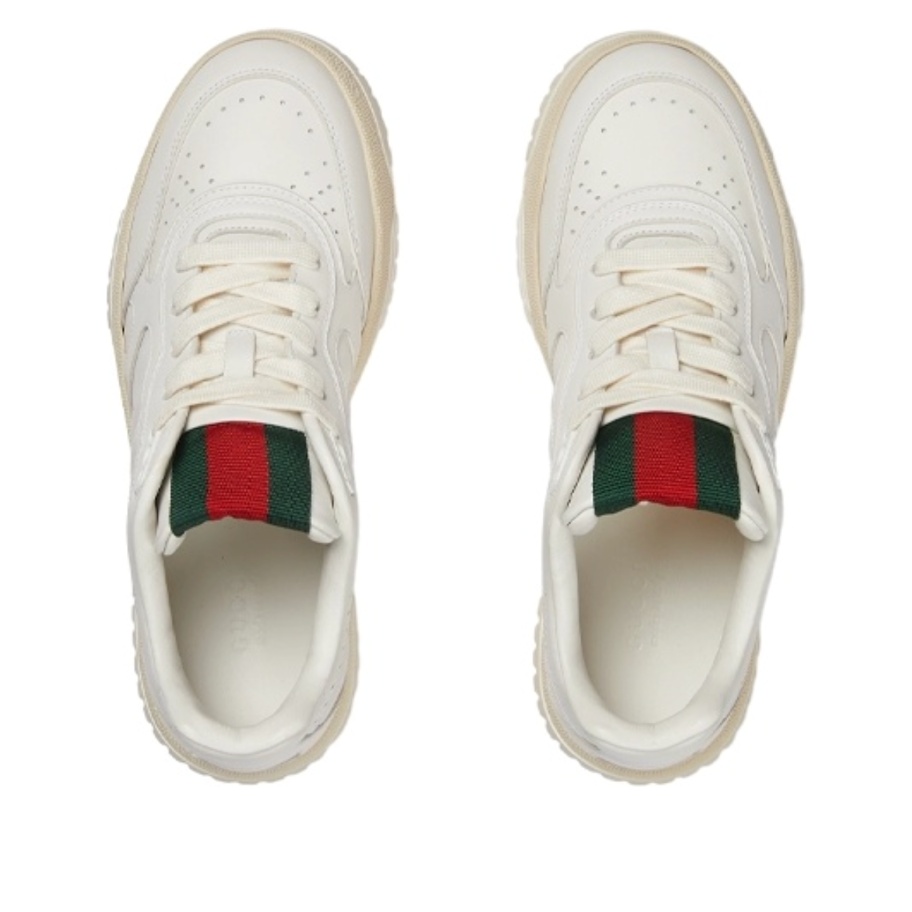 (WMNS) Gucci Re-Web Sneaker 'White' 785728-AADJ9-9097 - 3