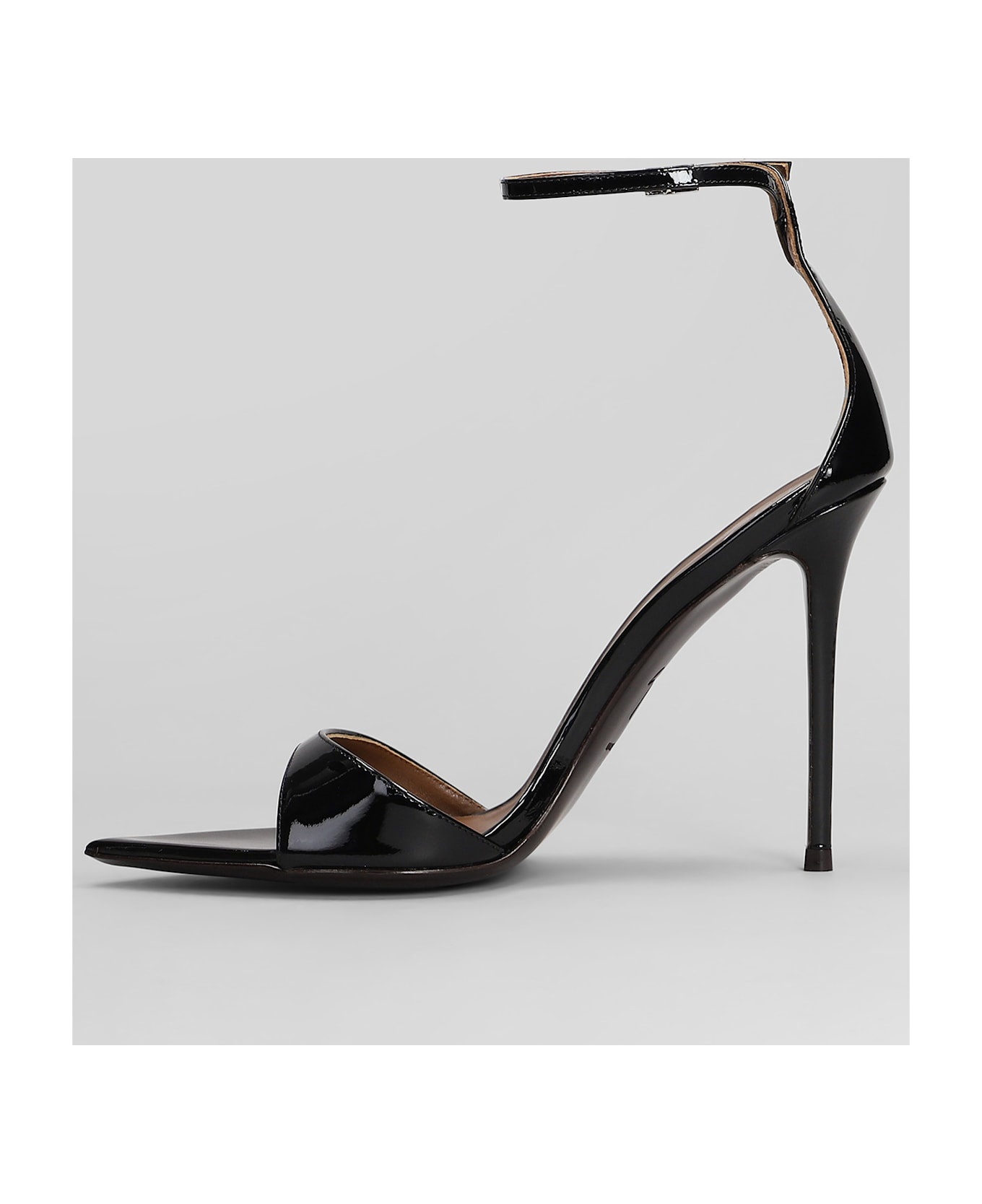 Intriigo Strap 105 Sandals In Black Leather - 3