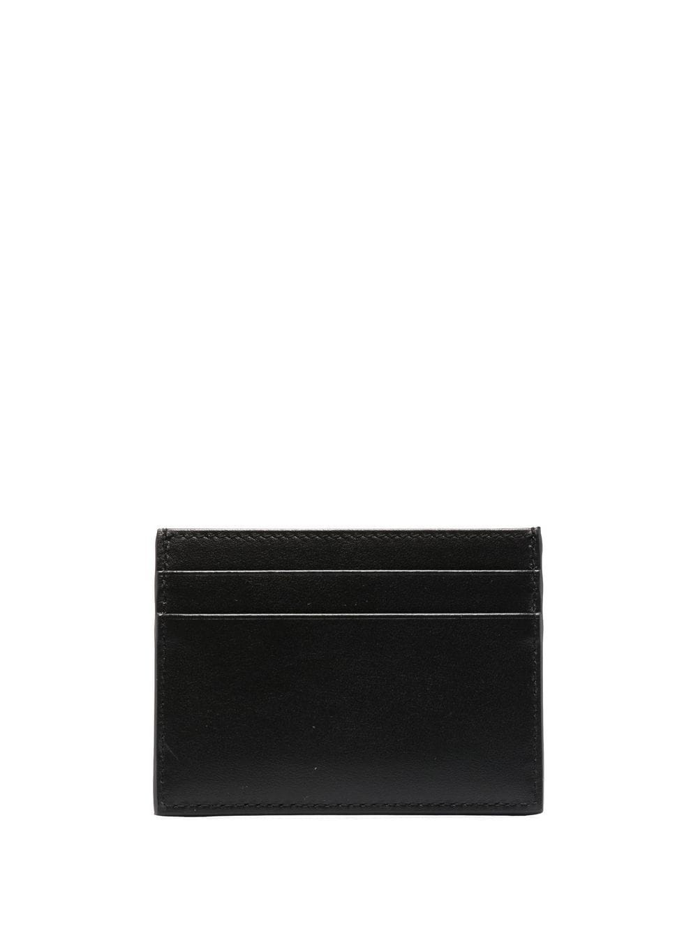 debossed-logo detail cardholder - 2