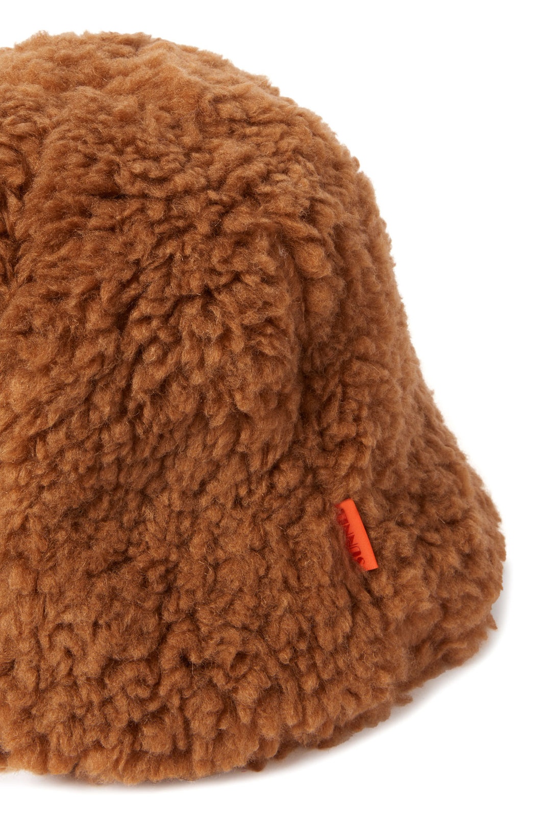 PANEL BUCKET HAT / teddy / chestnut - 2