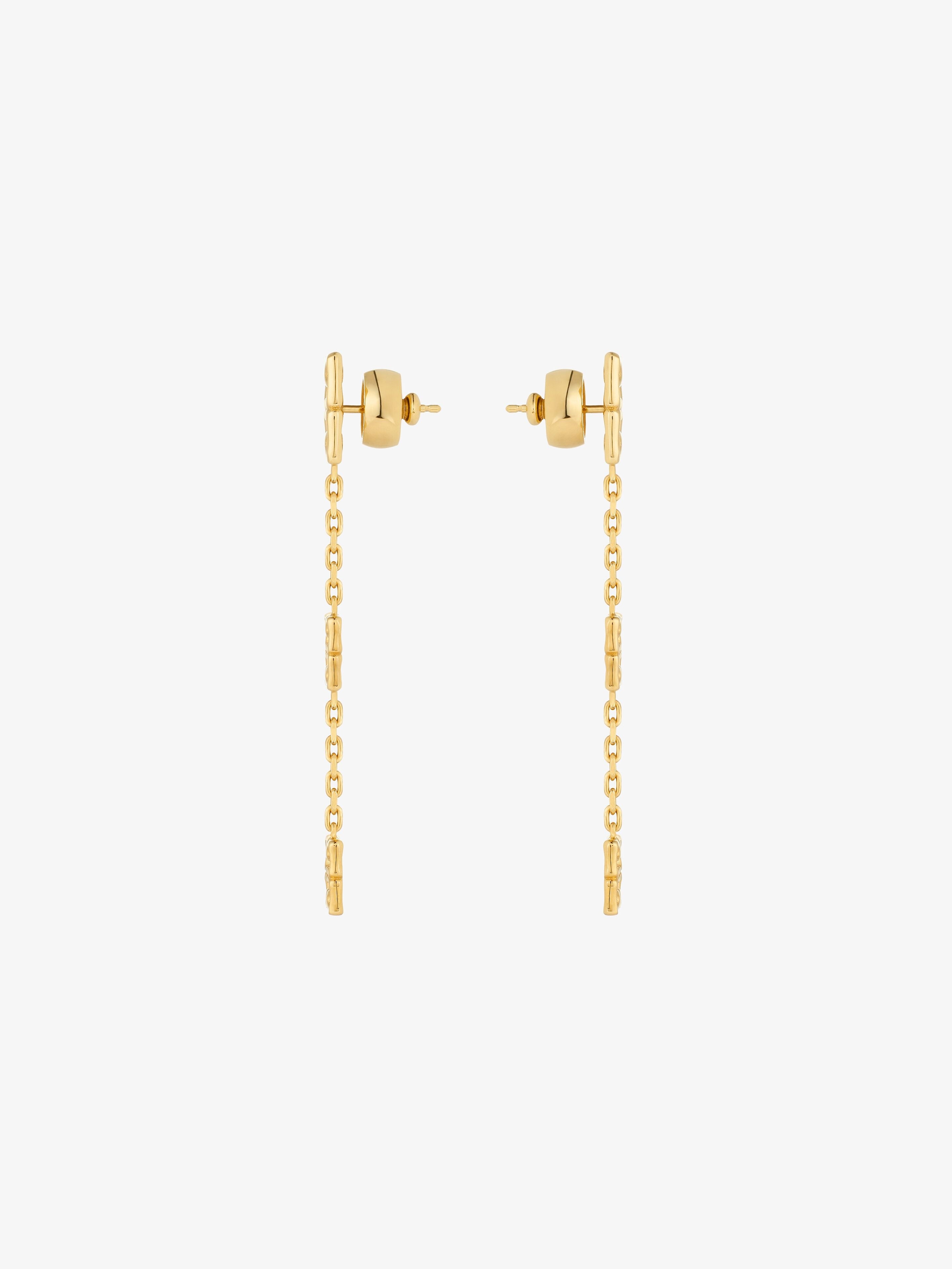 Givenchy 4G LIQUID MULTI EARRINGS IN METAL | REVERSIBLE