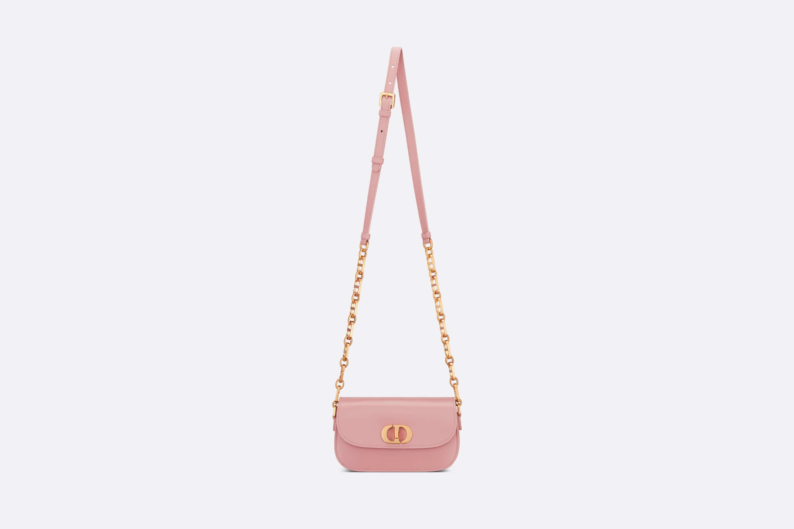 Small 30 Montaigne Avenue Bag Antique Pink Box Calfskin