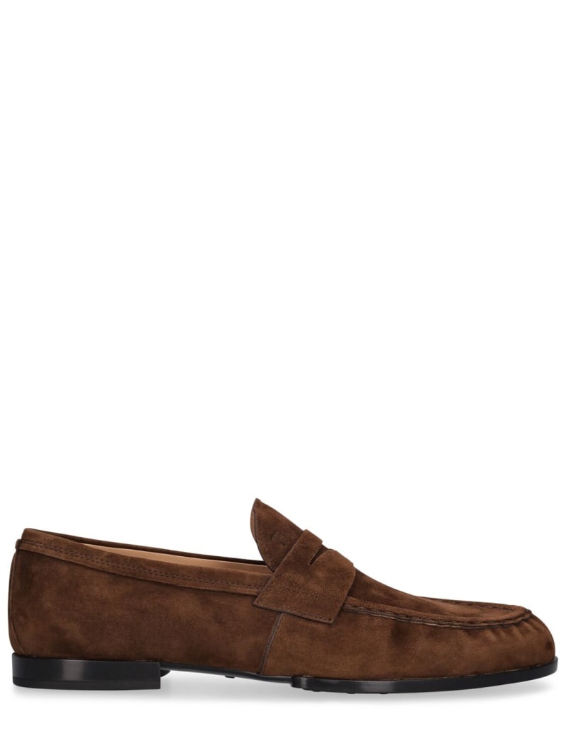 Amalfi suede loafers - 1