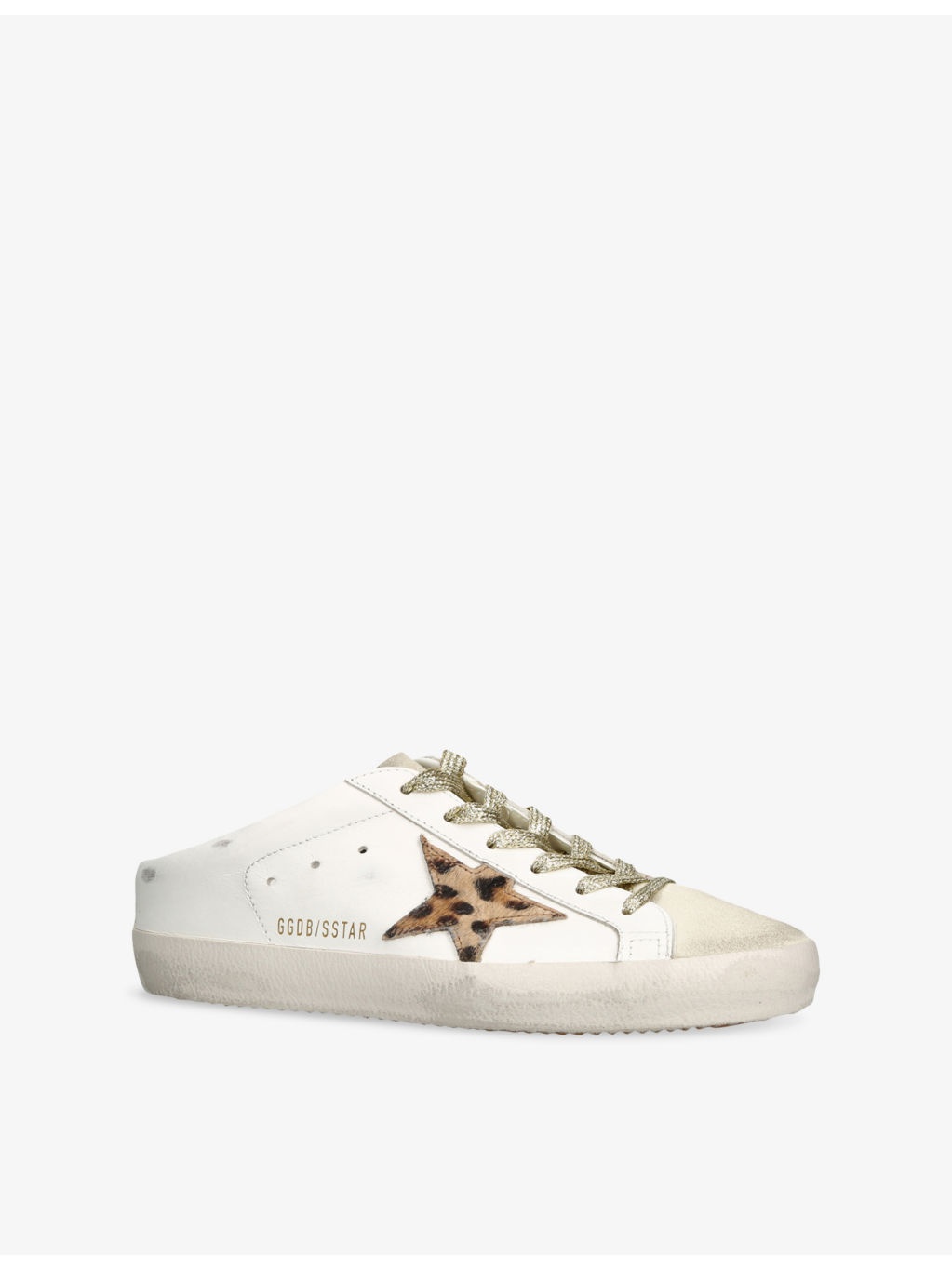 Super-Star Sabots Pony-Hair and Leather Trainers - 3