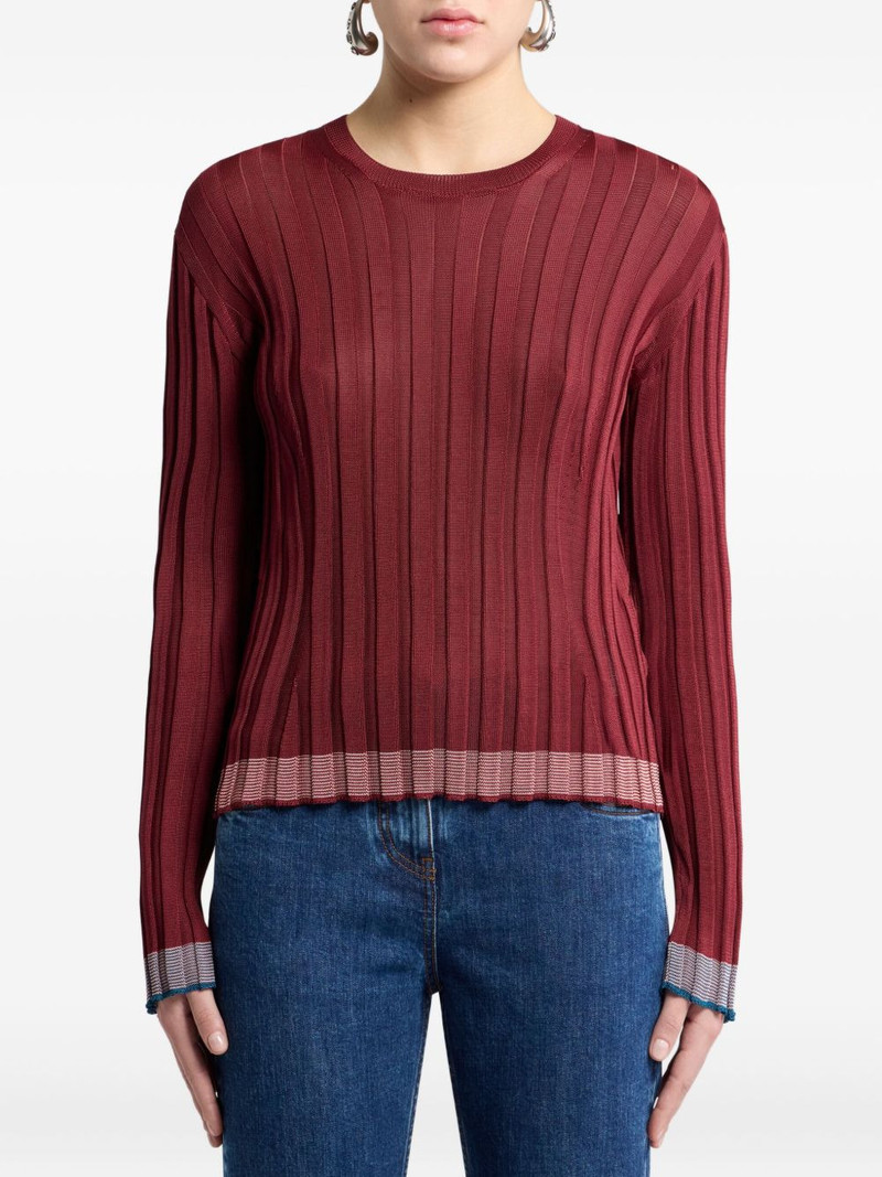 ribbed-knit sweater 3