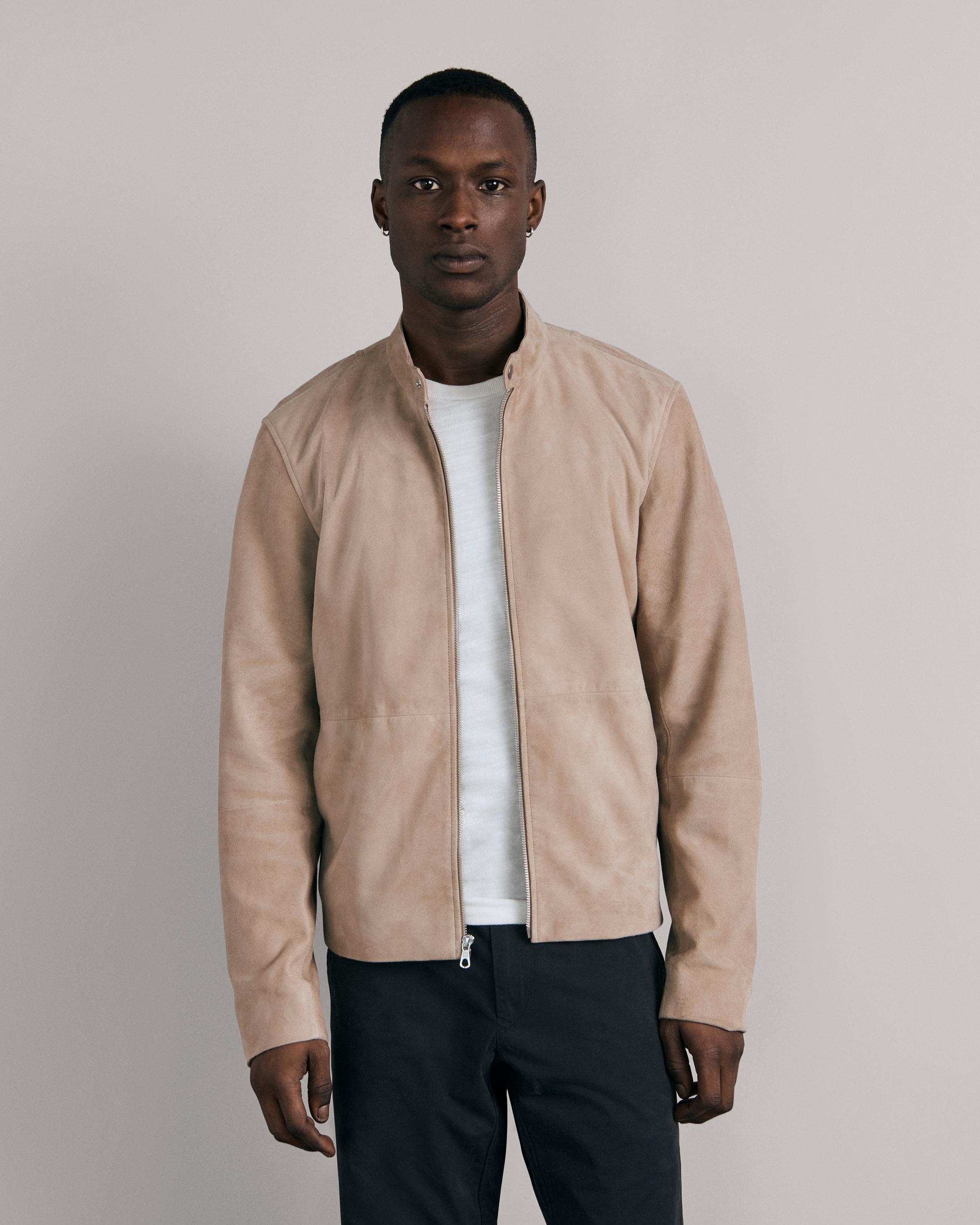 Archive Suede Cafe Racer
Slim Fit Jacket - 2