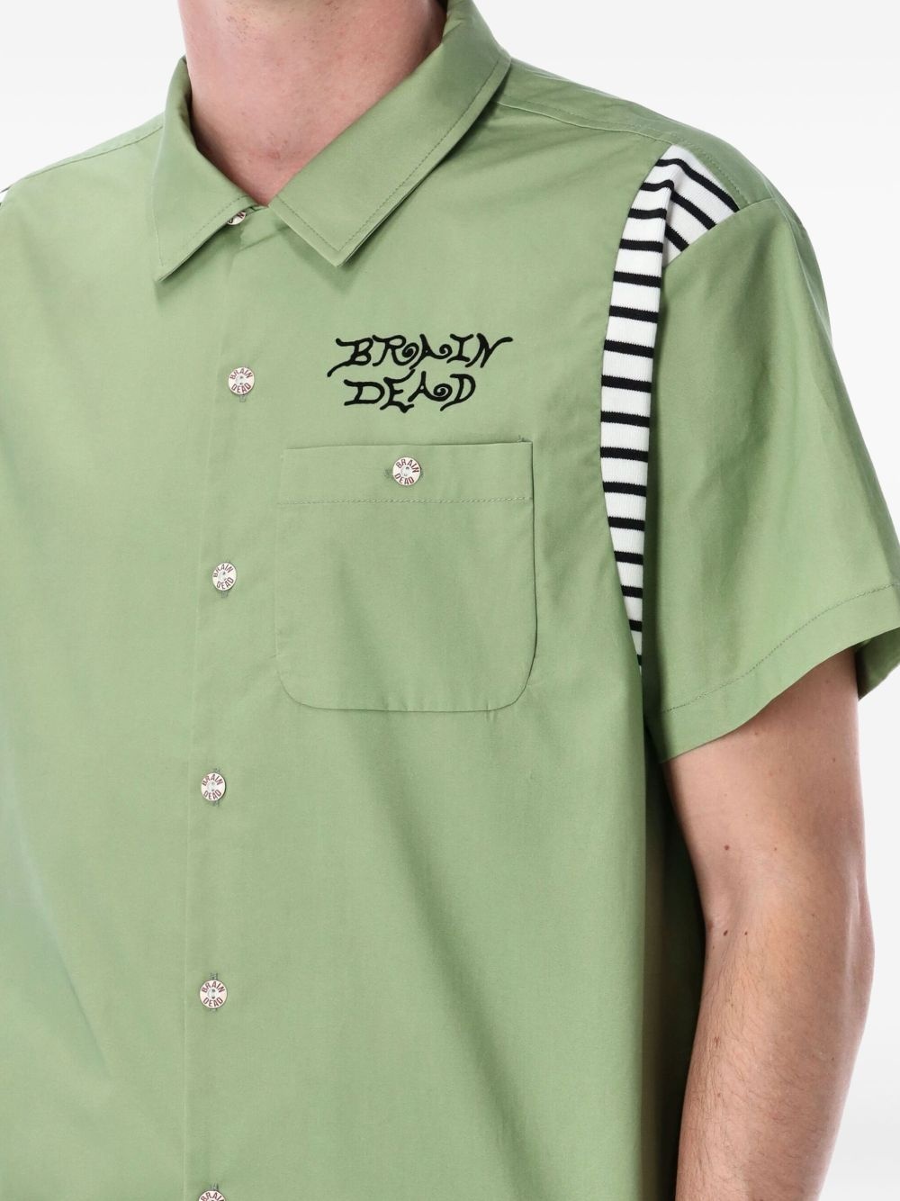 Cobra flocked bowling shirt - 3