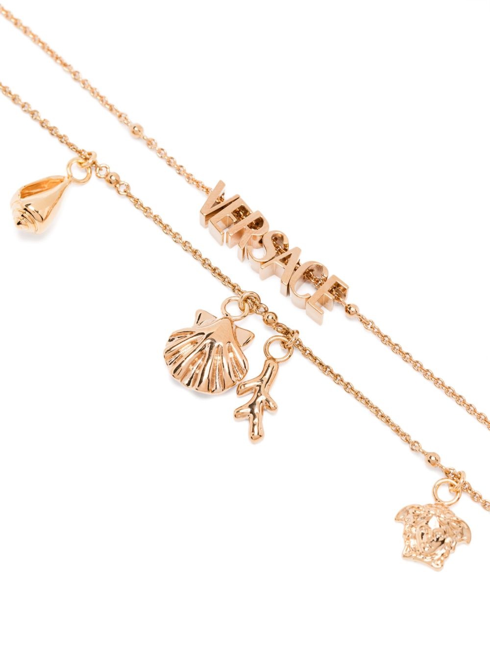 logo-lettering necklace - 3