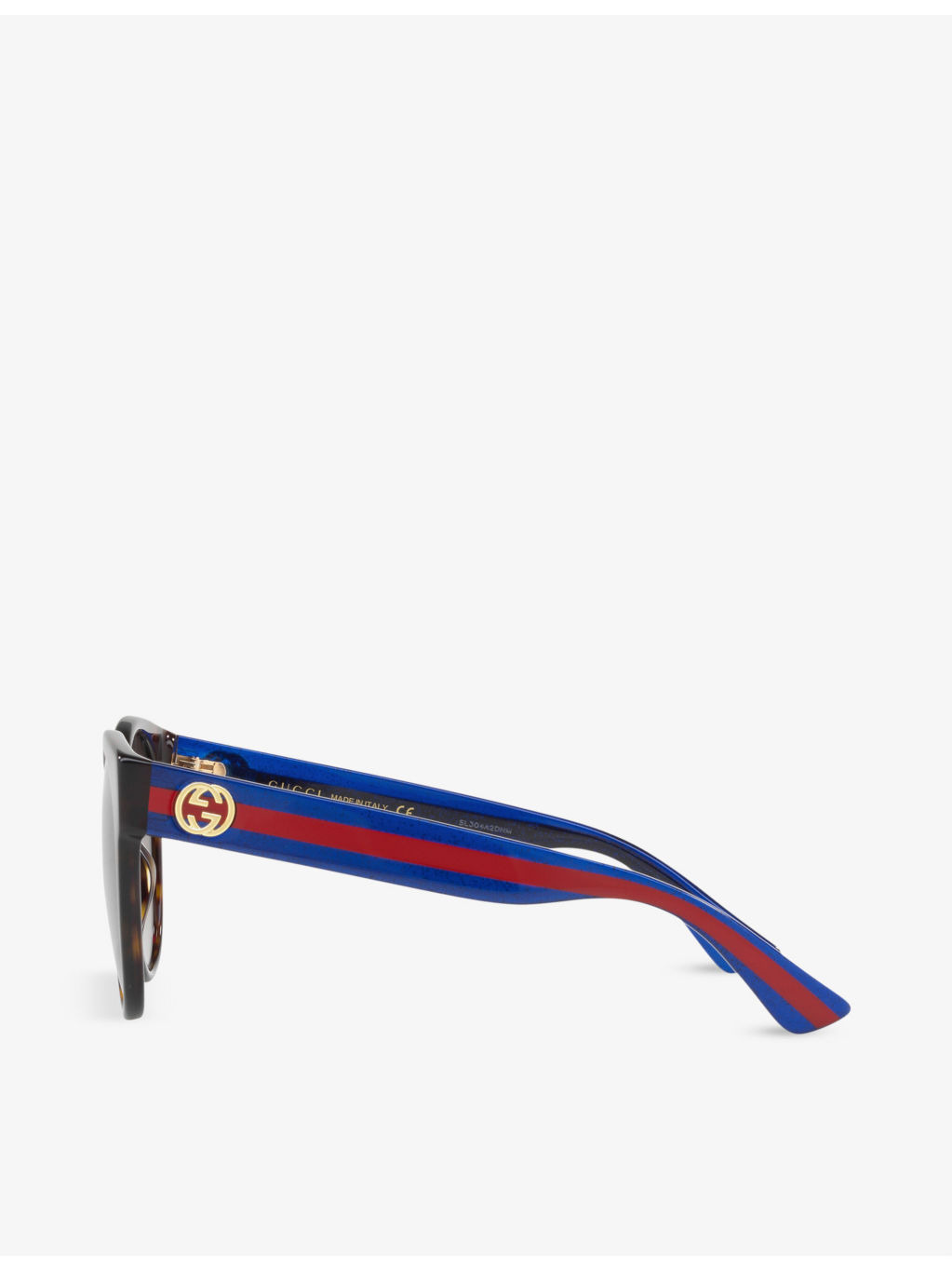 GG0035SN round-frame acetate sunglasses - 4