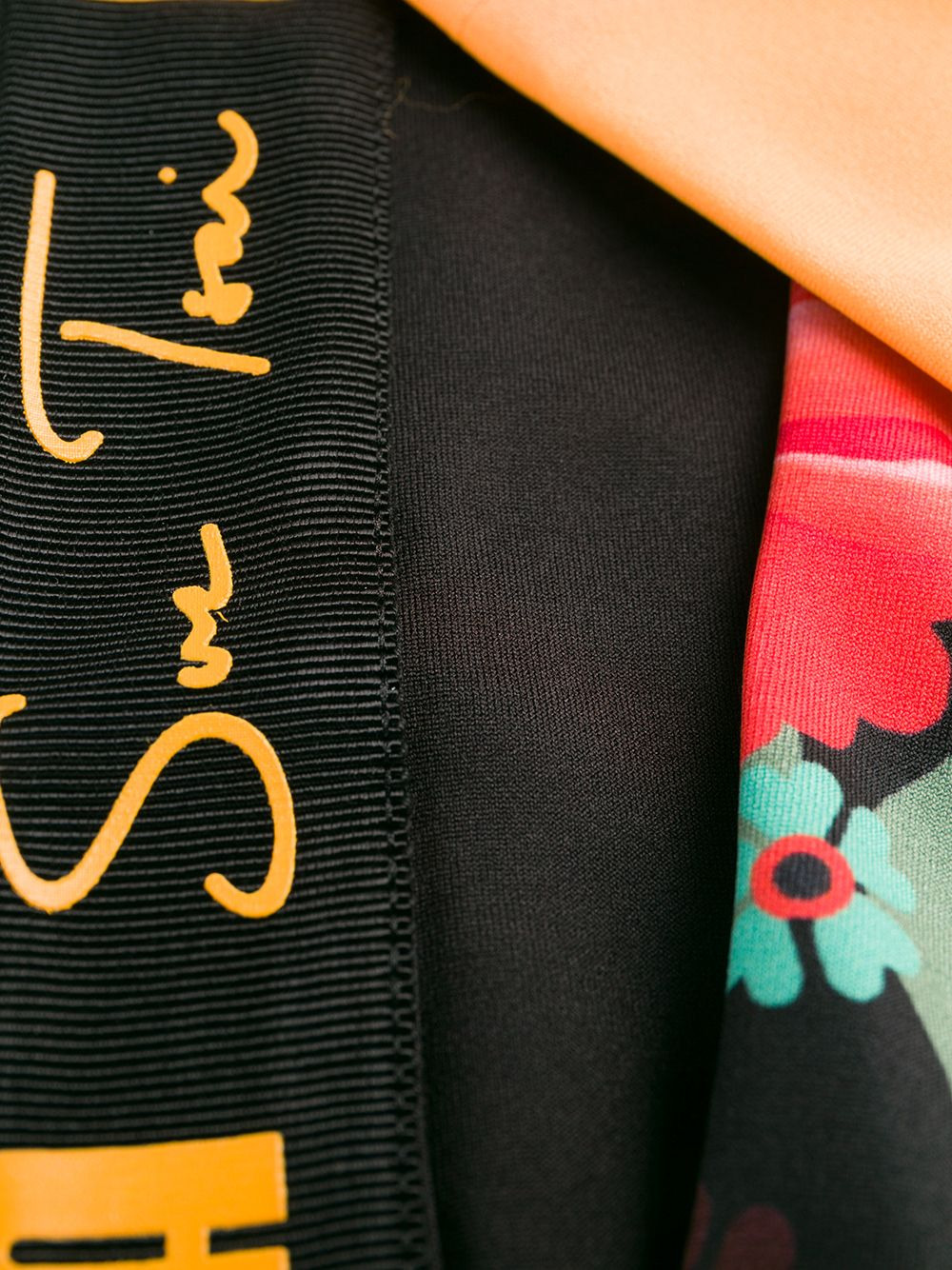 contrast waistband leggings - 6