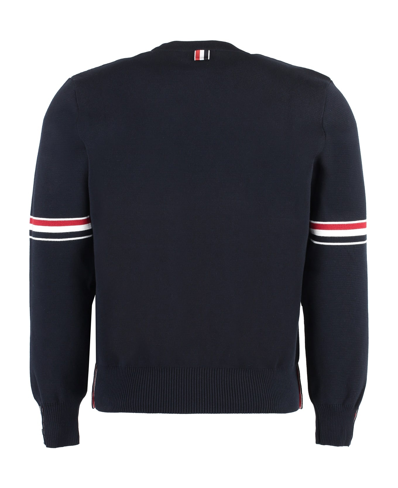 Cotton Crew-neck Sweater - 2