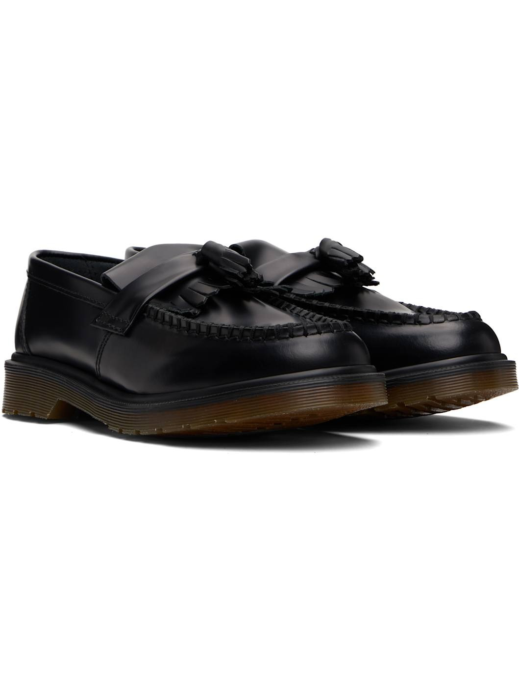Black Adrian Loafers - 4