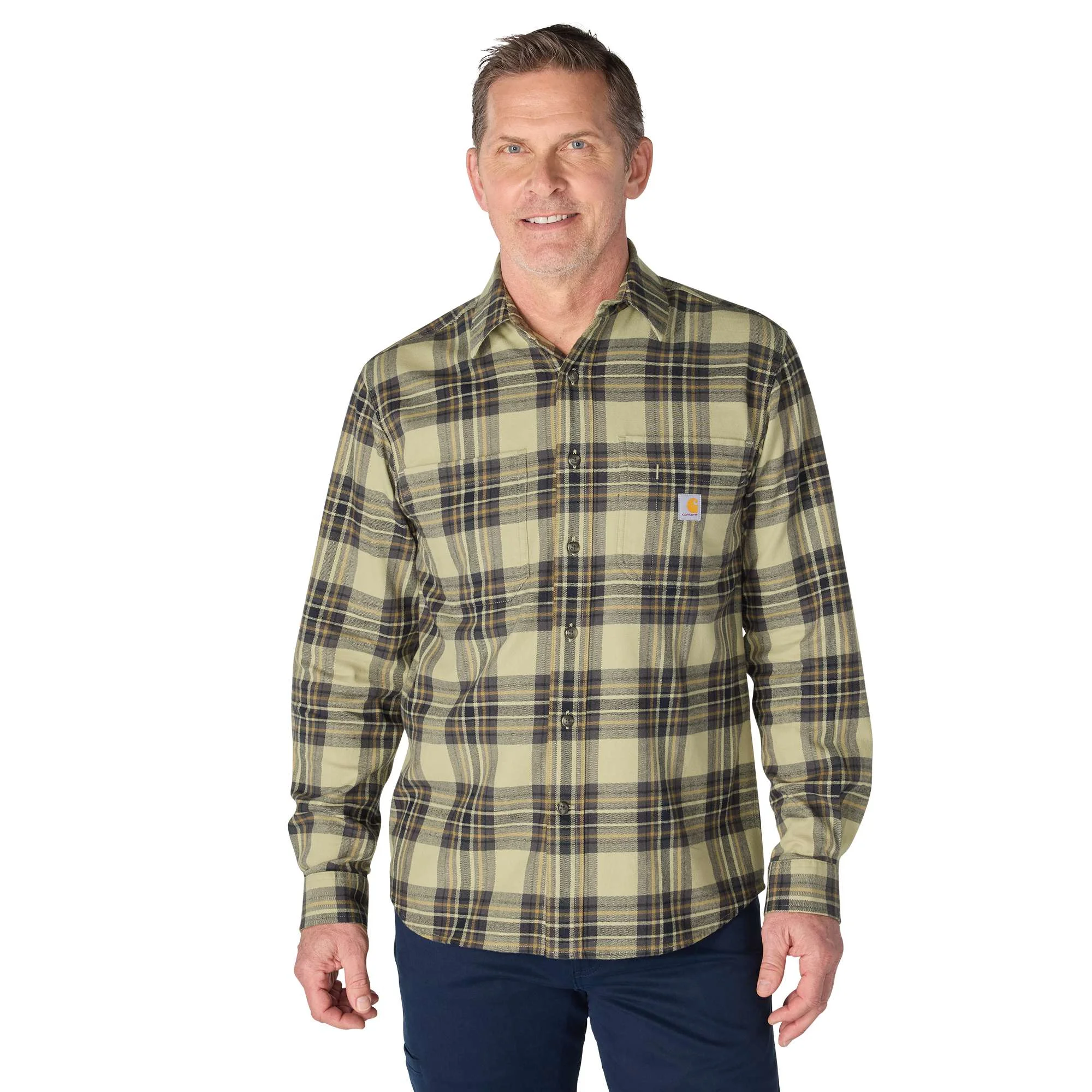 Hamilton Relaxed LS Plaid Shirt - 1