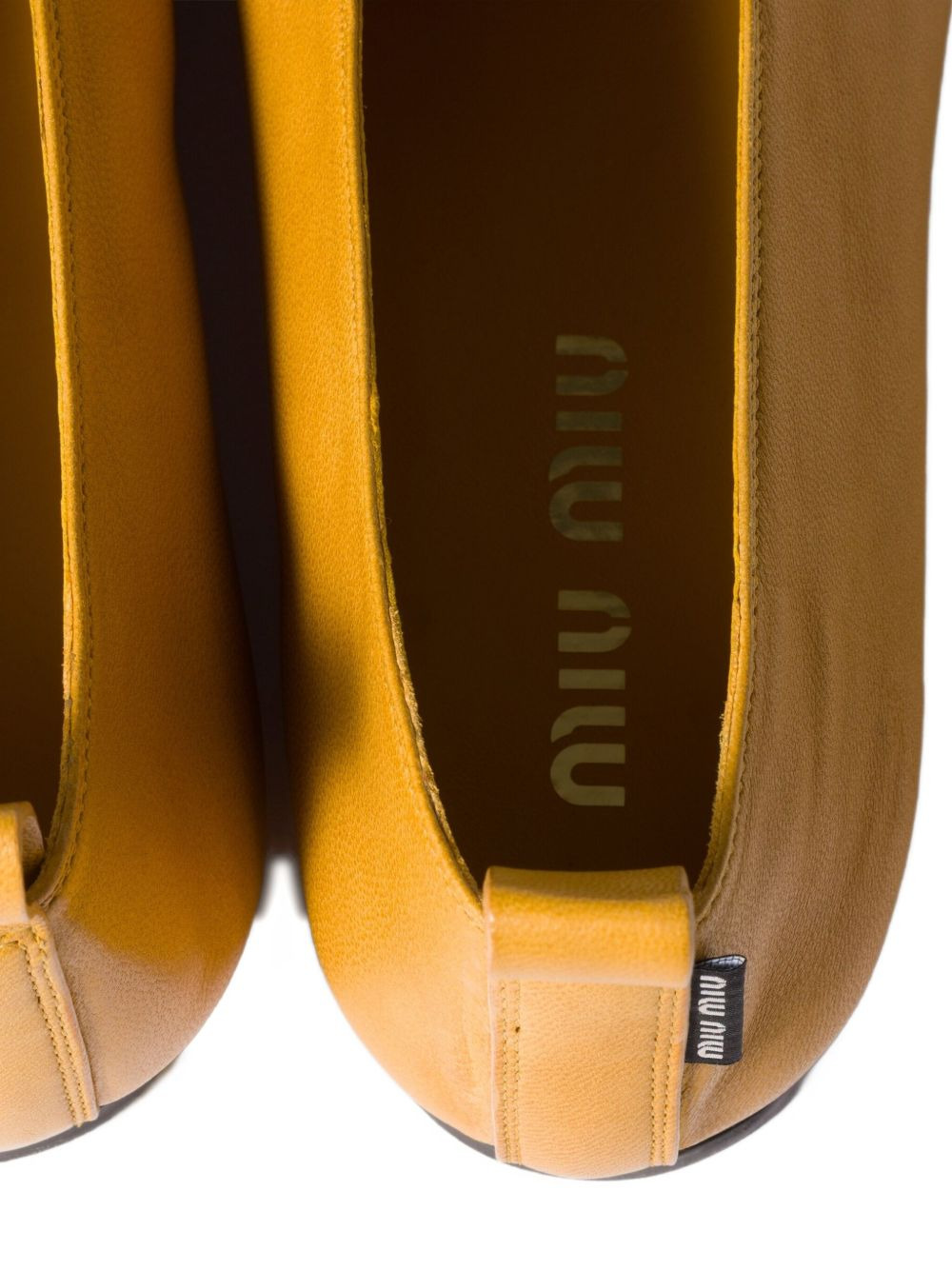 Élan bow leather ballerina flats - 3