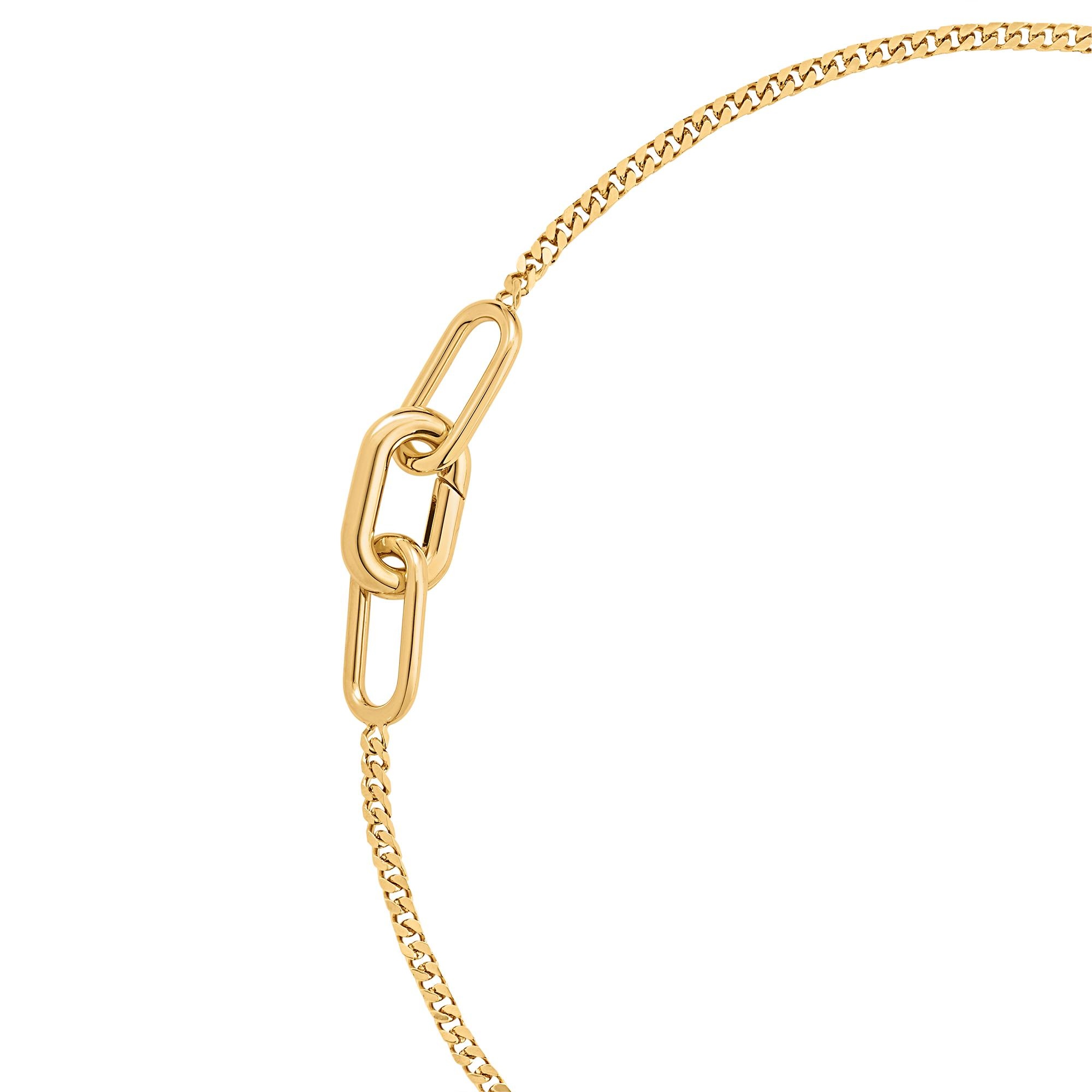 Mini Signature Chain Necklace - 4