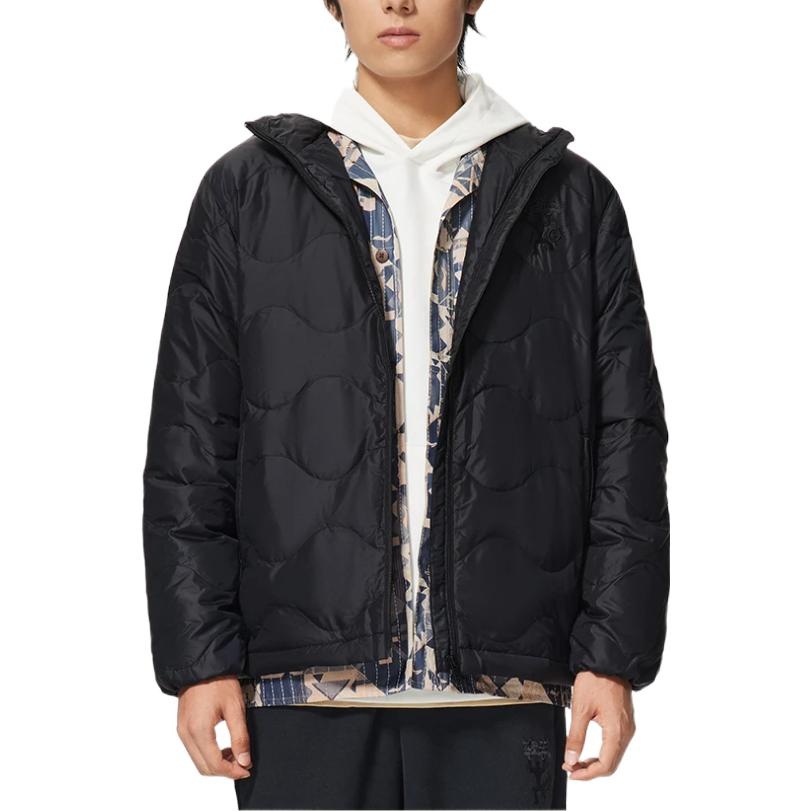 Li-Ning Fashion Trend Down Jacket 'Black' AYMS081-3 - 3