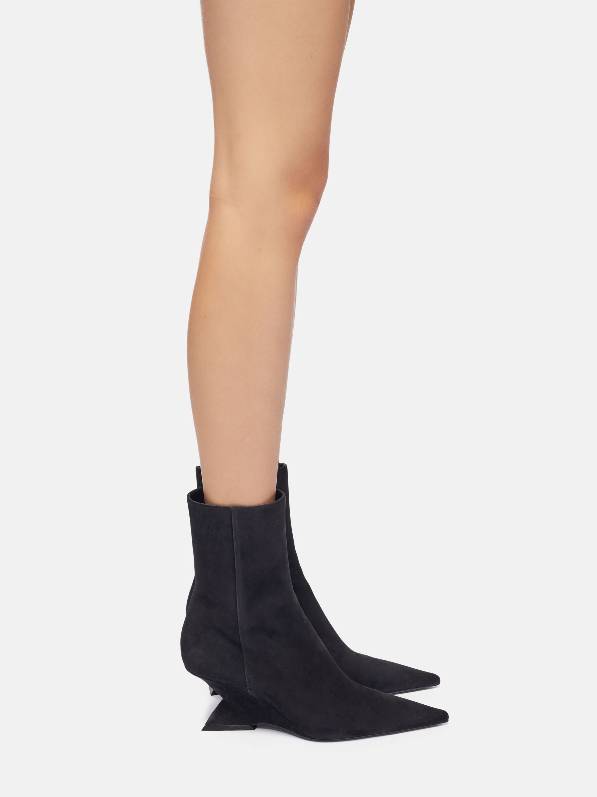 ''CHEOPE'' BLACK ANKLE BOOT - 2