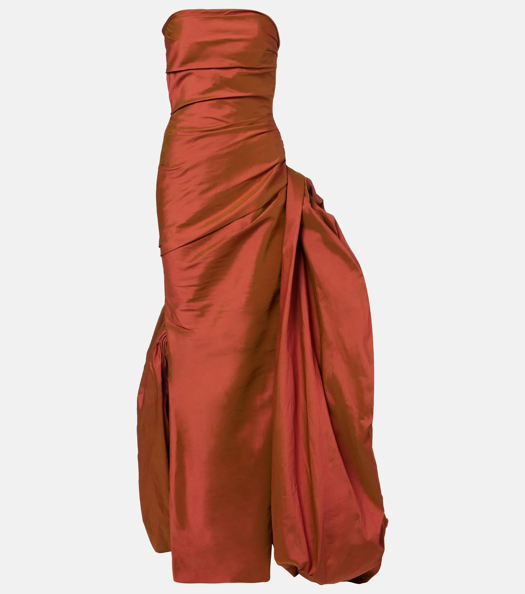 Gathered corset gown - 1