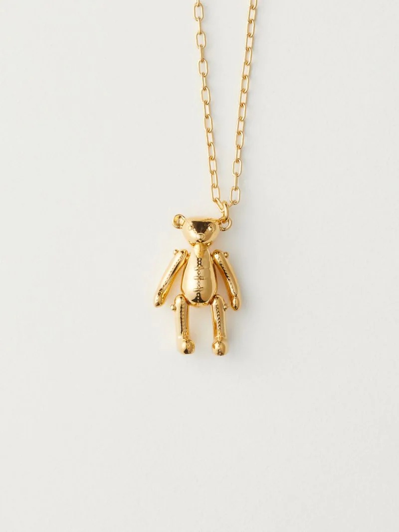 TEDDY BEAR CHARM NECKLACE - 1