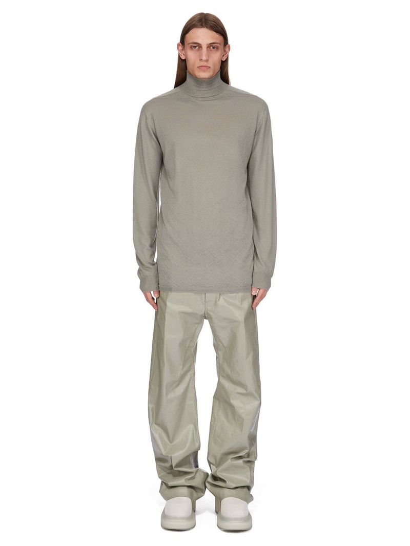Rick Owens Green Hollywood Oversized Turtleneck outlook