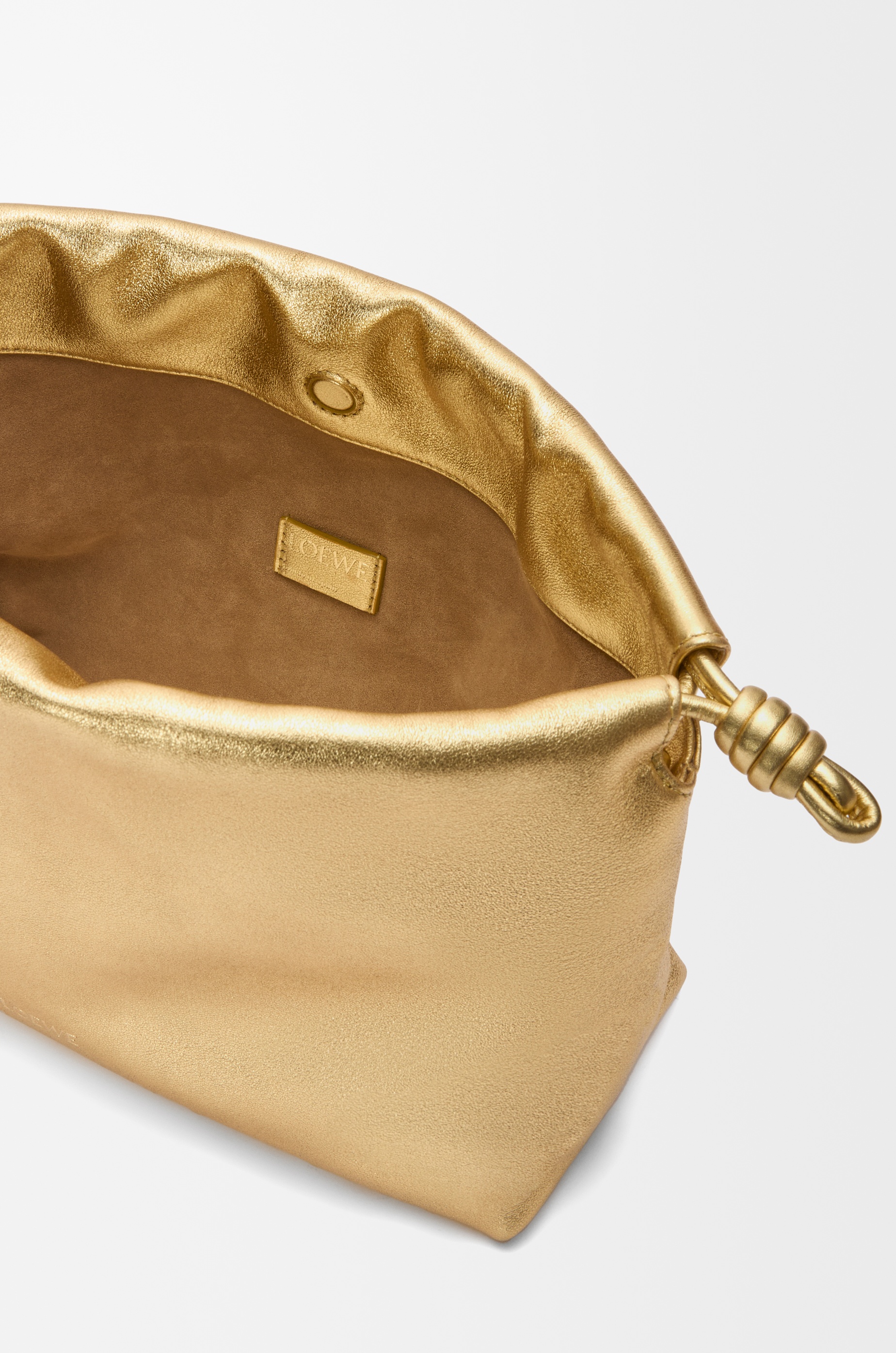 Medium Flamenco purse in laminated lambskin - 10