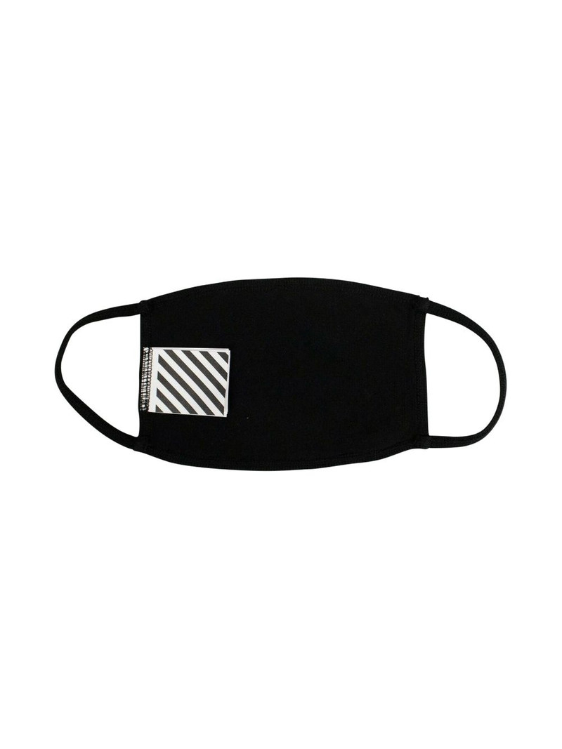 Off-White Diag Stripe mask outlook