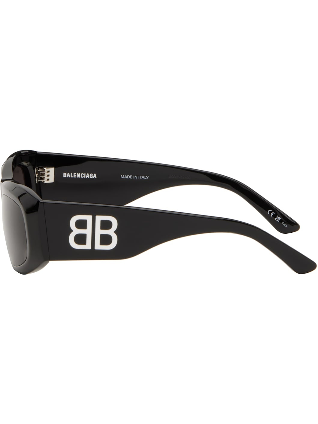 Black Signature Square AF Sunglasses - 3