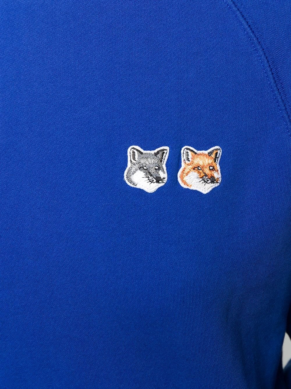 Double Fox patch sweatshirt  - 5