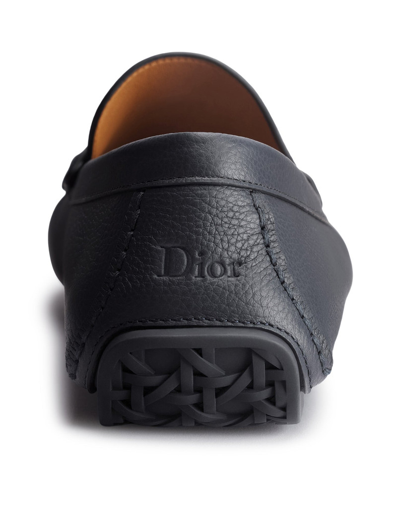 ROADIE LOAFERS IN BLUE GRAINED CALFSKIN 3