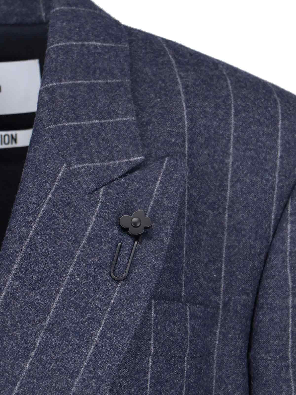 VIRGIN WOOL AND CASHMERE BLAZER - 4