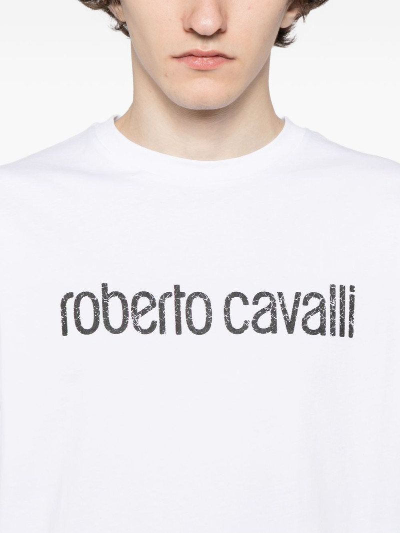 logo-print cotton T-shirt 5