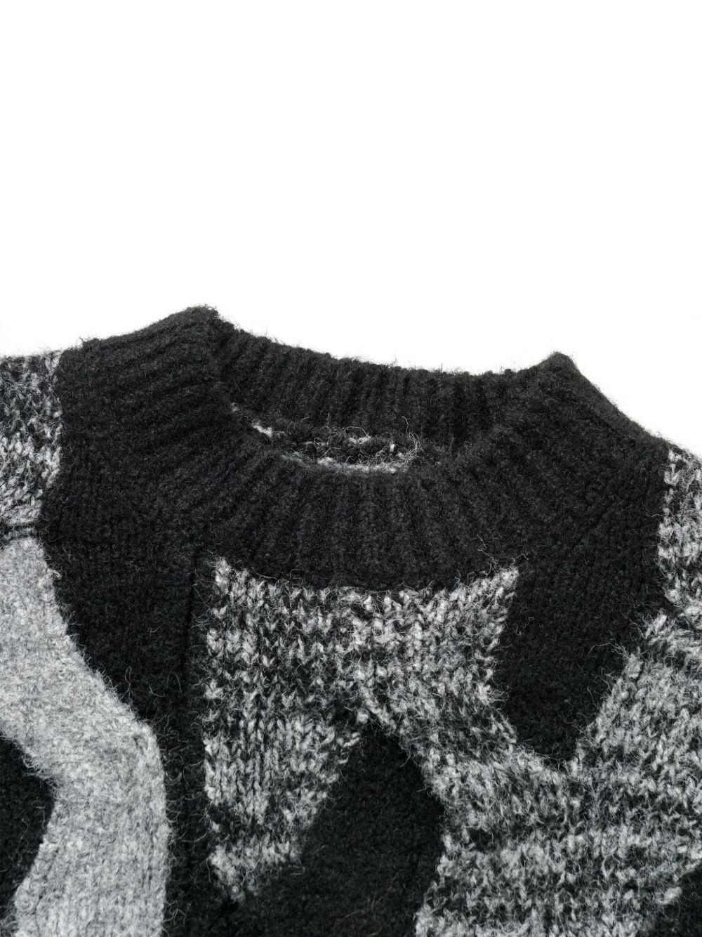 cable-knit sweater - 3