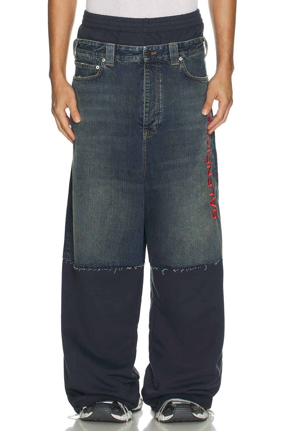 Patched Molleton Pants - 3