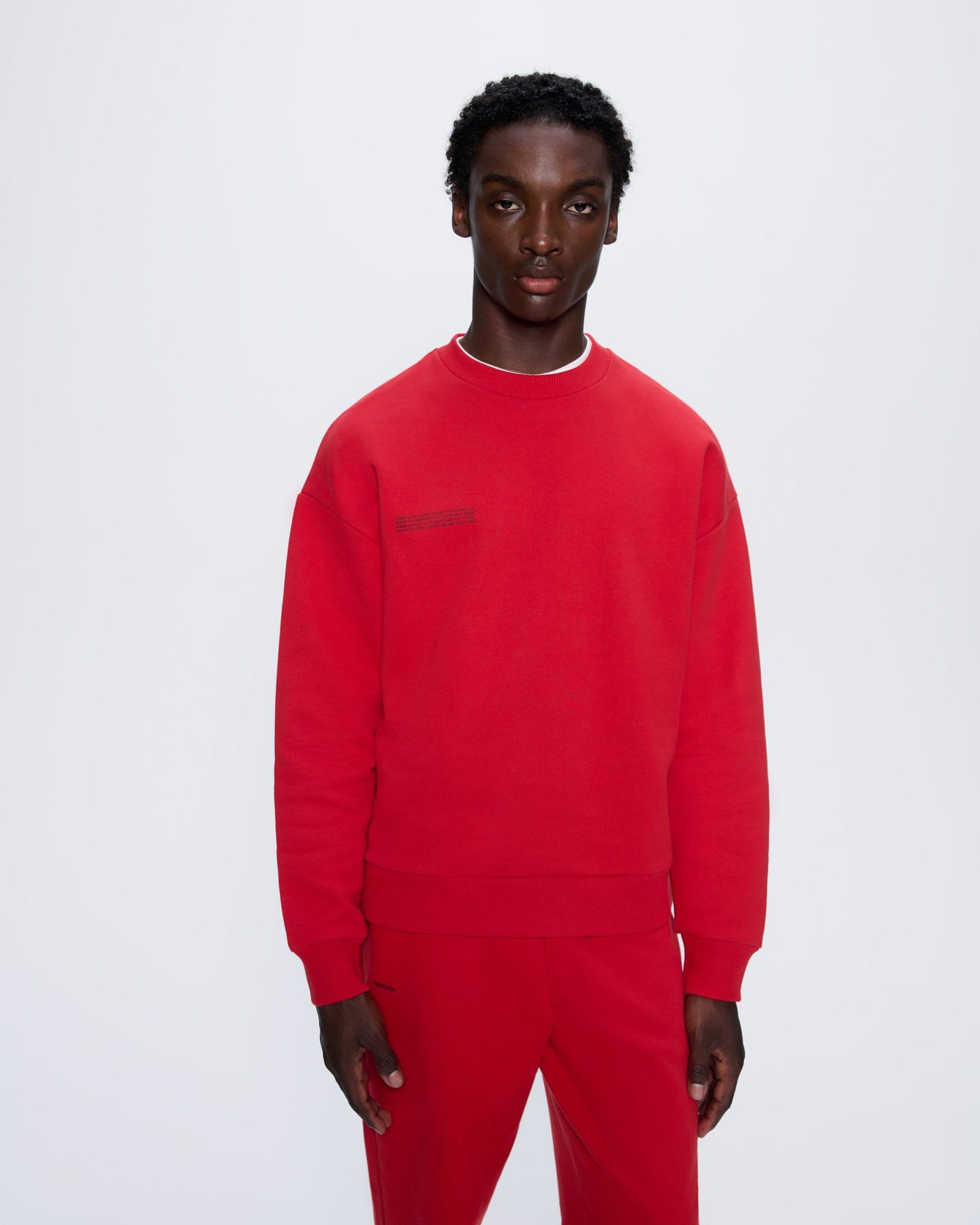 Mens 365 Heavyweight Sweatshirt - Goji Red - 2