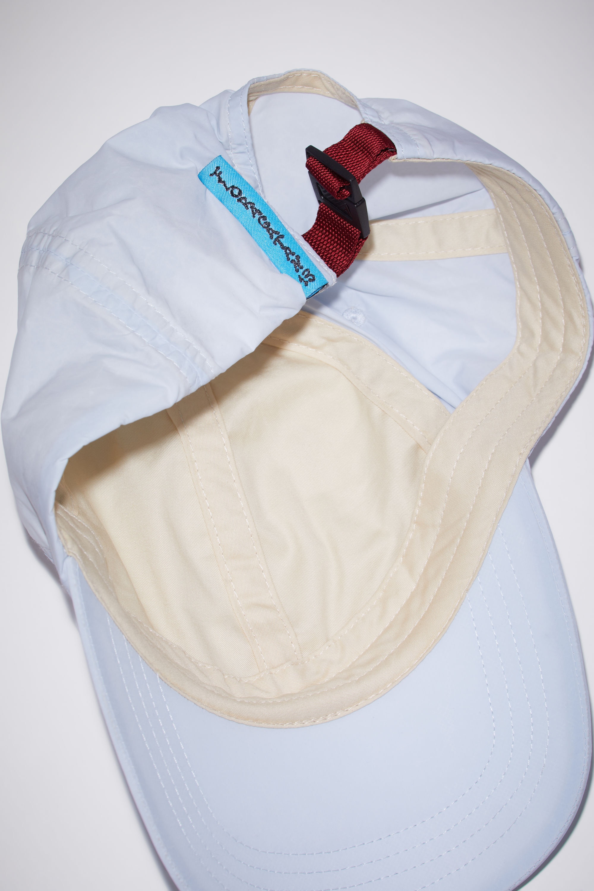 Nylon cap - Dusty blue - 4