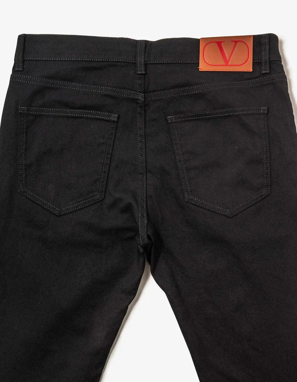 Valentino Black Skinny Fit Jeans - 4