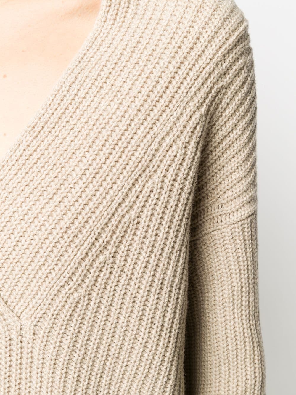 V-neck knitted jumper - 5