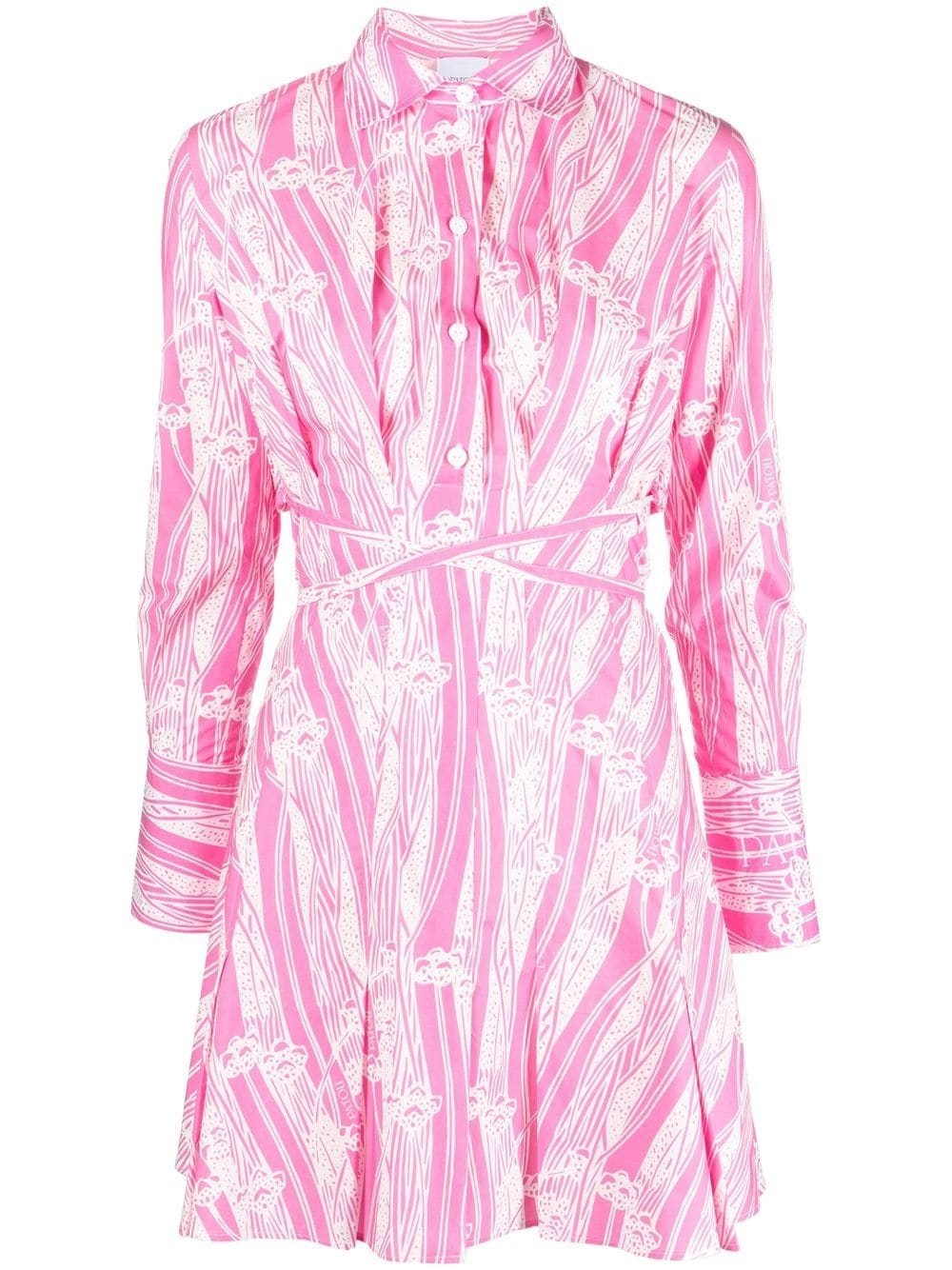 PATOU Printed poplin chemisier dress | gebnegozionline