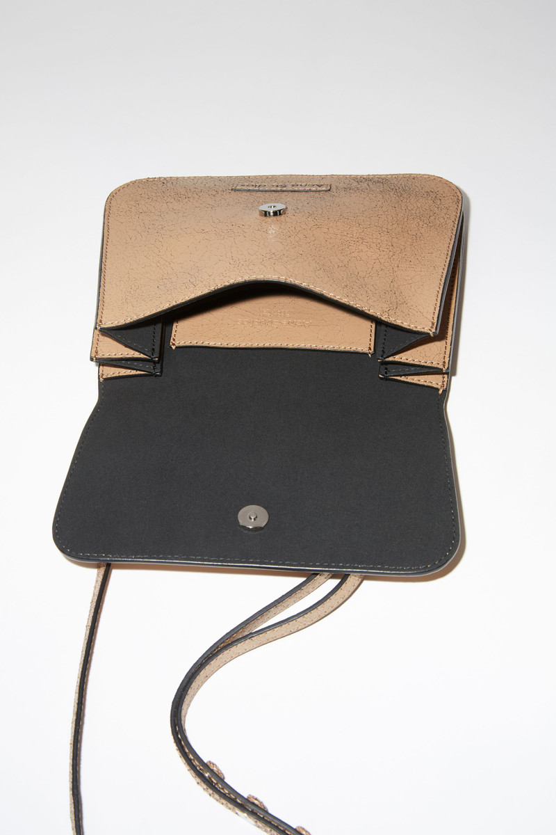 Platt crossbody bag - Dark beige 5