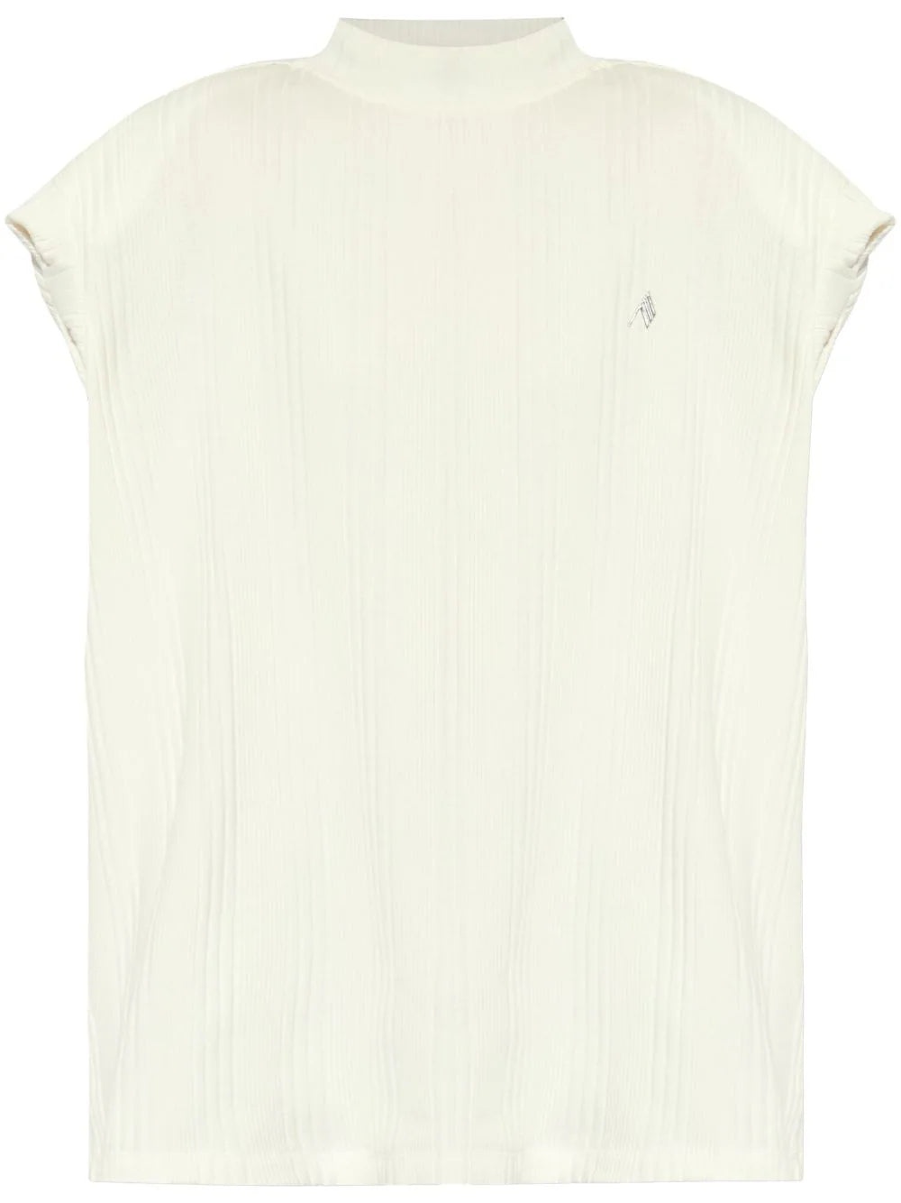 Ribbed top with embossed logo - 1