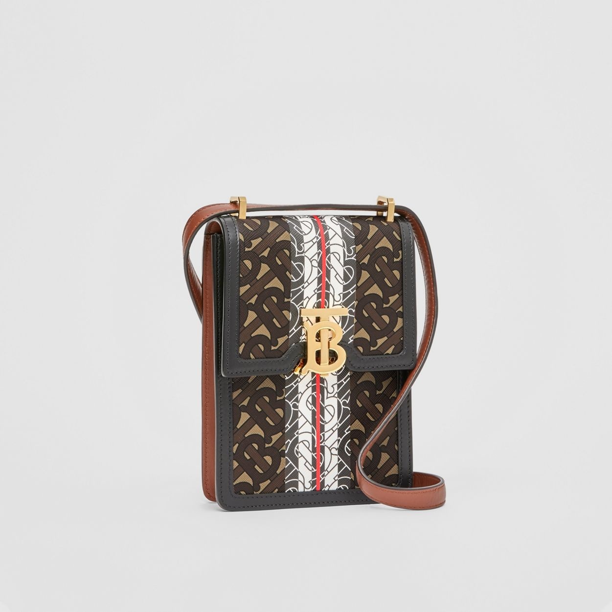 Monogram Stripe E-canvas Robin Bag - 7