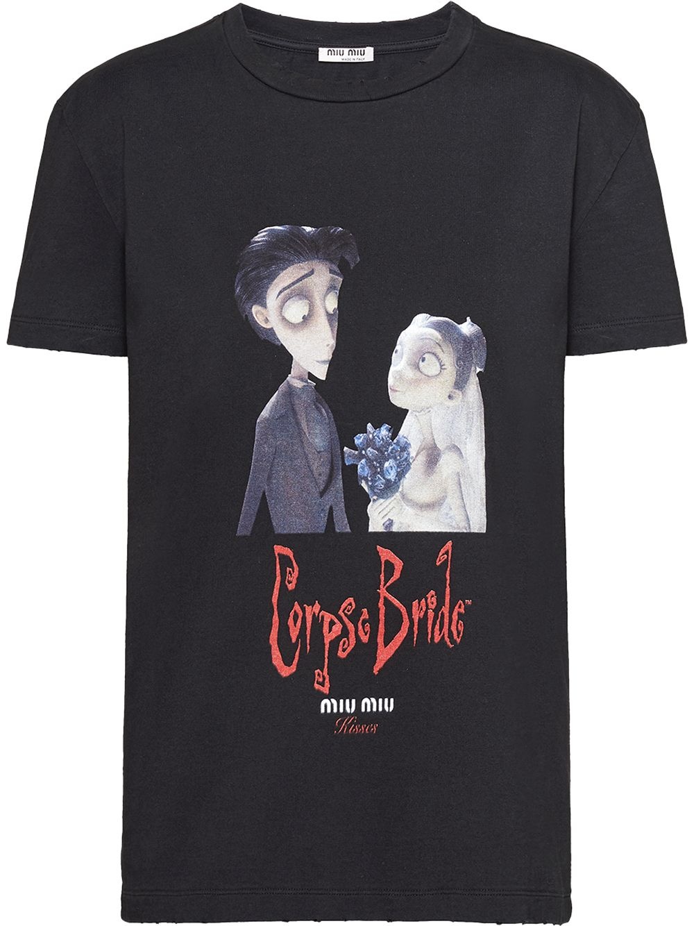 x Disney Corpse Bride print T-shirt - 1