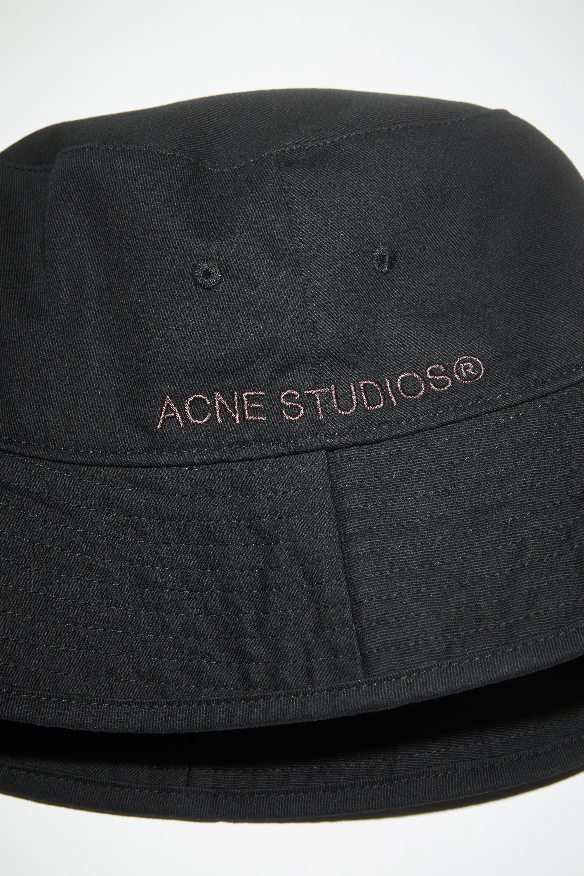 Twill bucket hat - Black - 5