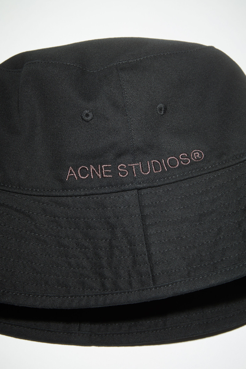 Twill bucket hat - Black 5