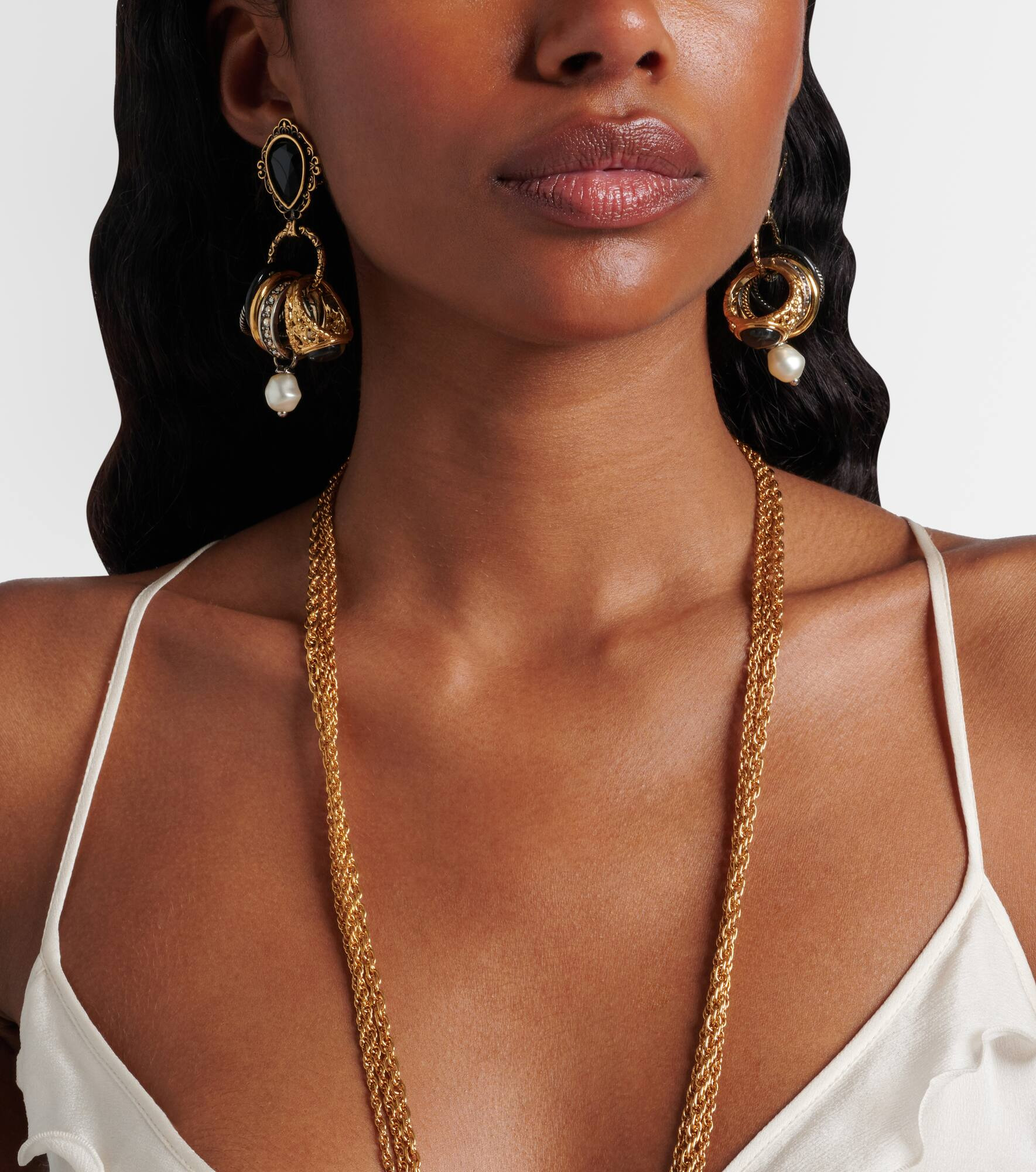 Chloé Antique drop earrings - 6