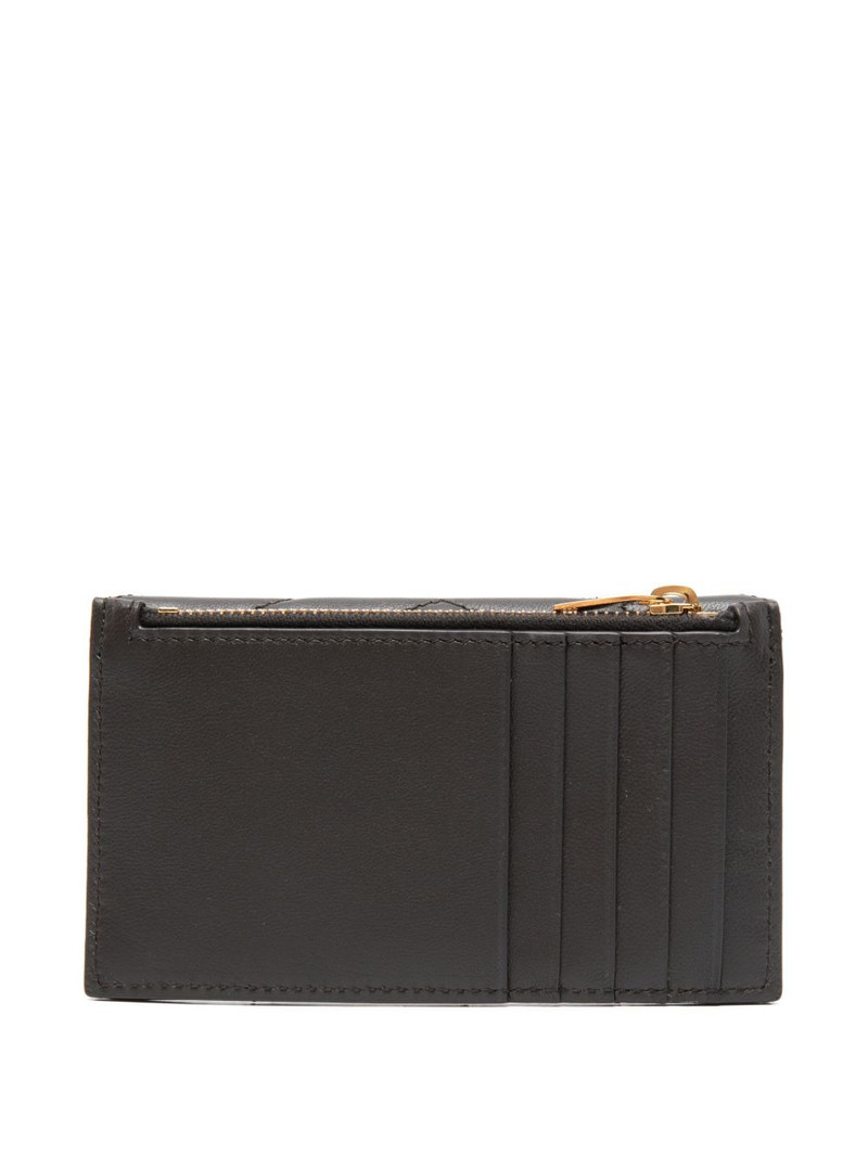 SAINT LAURENT Cassandre matelassé leather wallet outlook