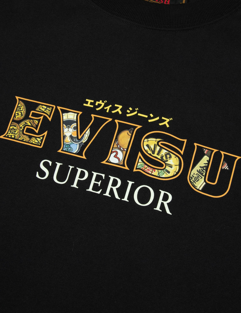 TANUKI DAICOCK PRINT LOOSE FIT T-SHIRT 10